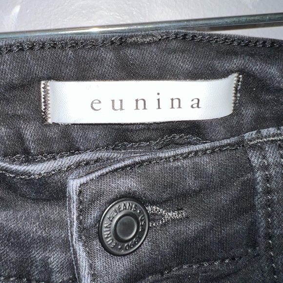 Eunina Clara High Rise Skinny Crop jeans size 1 - Picture 2 of 5